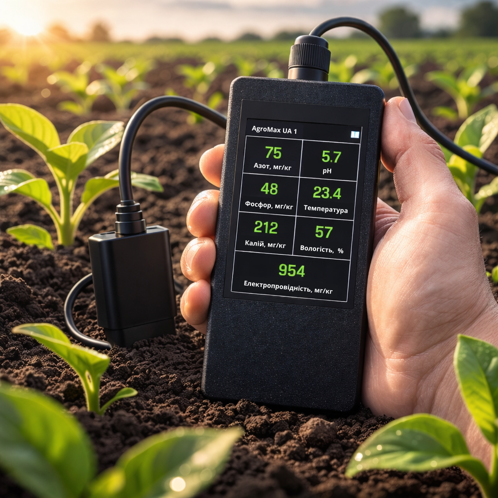 Agro Max 7-в-1 новий дизайн сенсора